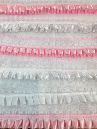 Ribbon pleated knitting - pleated, in