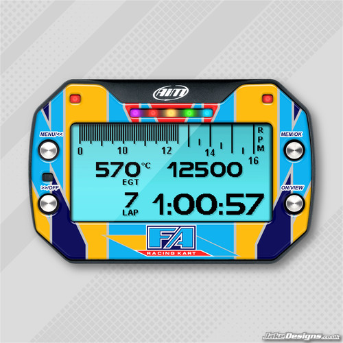 Alonso 2015 style gel - fa,