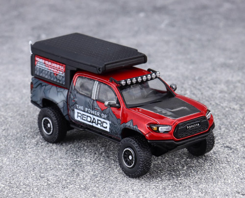 Gcd red tacoma camper - cz, 1:64