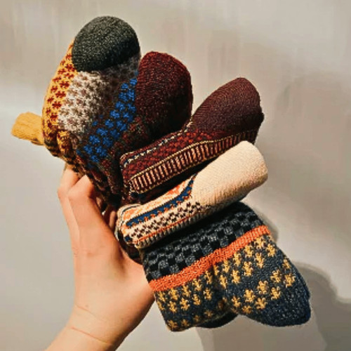 Wool socks for men - women, 3