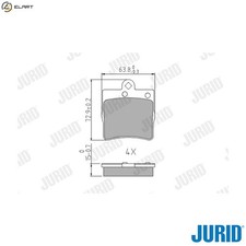 BRAKE PAD SET DISC BRAKE