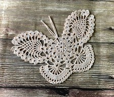 Vintage hand crochet cotton