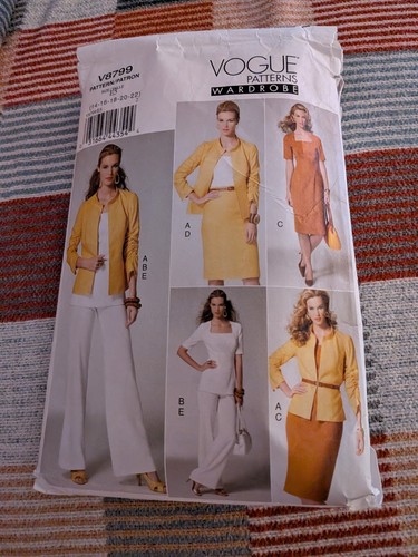 Vogue 8799 wardrobe - v,