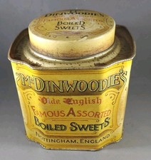 Vintage ‘Mr Dinwoodies’s famous assorted Boiled Sweets’ advertising Tin - Repro