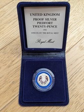 1982 UK Proof Silver Piedfort