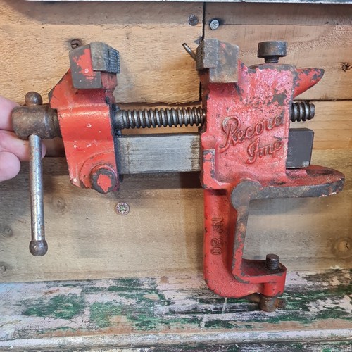 Vintage bench vice - vintage, anvil