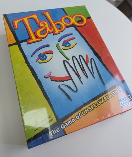 Taboo board game parker - board,