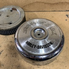 Harley Dyna Wide Glide Air Cleaner Filter Cover OEM Chrome Evo 1990s