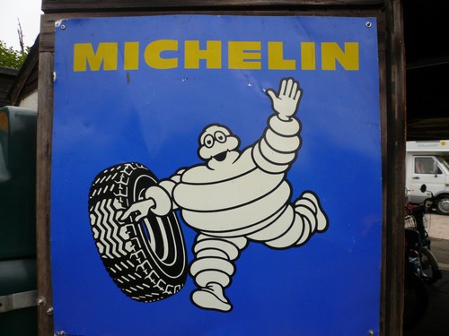 Michelin sign not enamel - michelin,