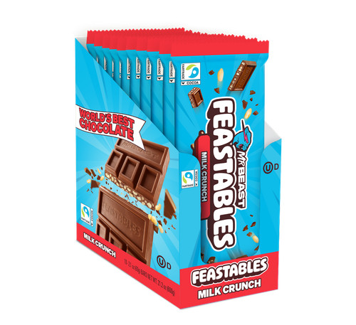 Feastables mrbeast milk crunch - feastables,