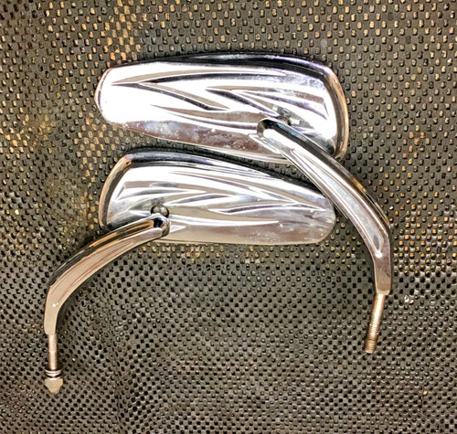 Harley davidson mirrors chrome - mirrors,