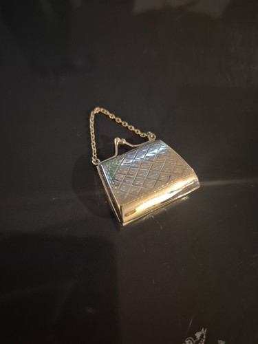 Vintage 925 silver purse - 925,