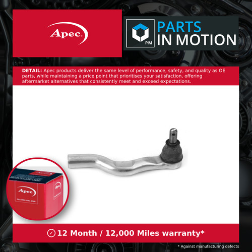 Tie track rod end - end, fits