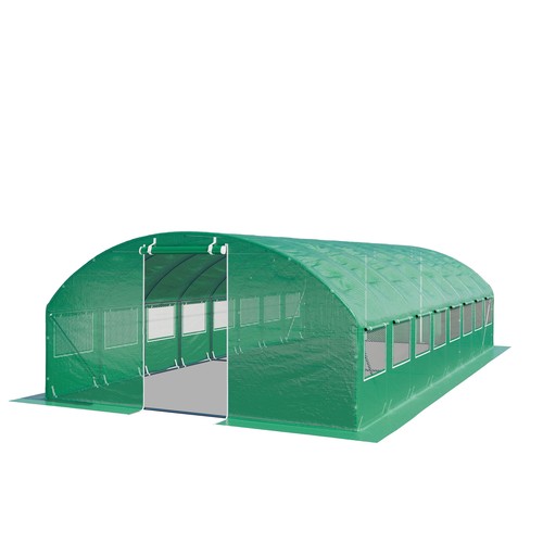 Toolport polytunnel greenhouse - polytunnel,