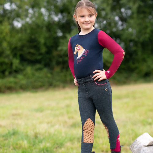 Little rider riding - riding, star