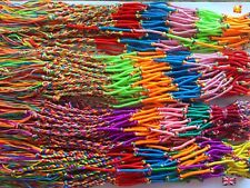 4 X Friendship Bracelets / Anklet,Vibrant Colours,Beach, Surf, Holiday, Festival