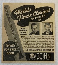 1941 small conn clarinets - 1941,
