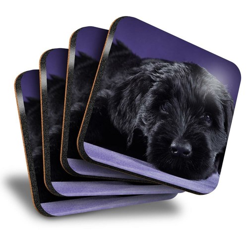 Set square coasters - set, 4