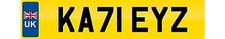 KATIE PRIVATE NUMBER PLATE