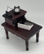 Dolls house telephone table