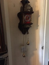 vintage 1970s dutch wall clock