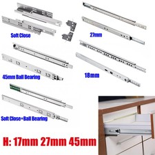 1-10Pairs Drawer Runners Ball