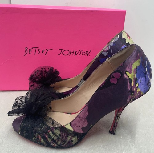 Betsey johnson heels - heels, sz