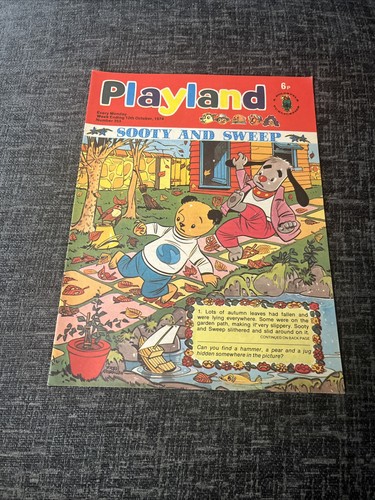 Playland comic 12 october - comic,