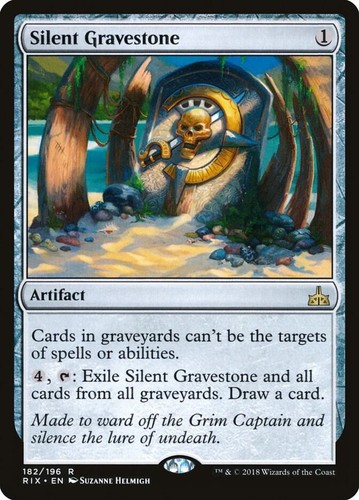 Silent gravestone rivals - gravestone, of