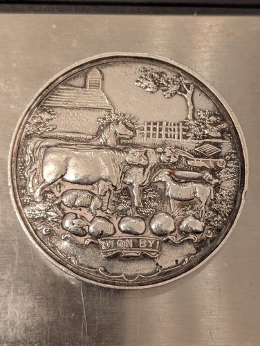 Stunning antique solid silver - stunning,