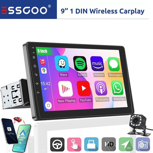Single din car - single, touch