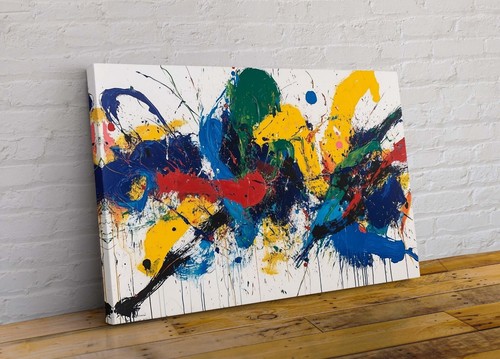 Jackson pollock style colour - pollock,