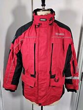 YAMAHA Racing Motorcycle Textile Jacket Men's XS EU 44/46 Red Reflective Touring
