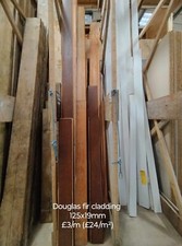 Douglas fir T&G cladding 125x19mm