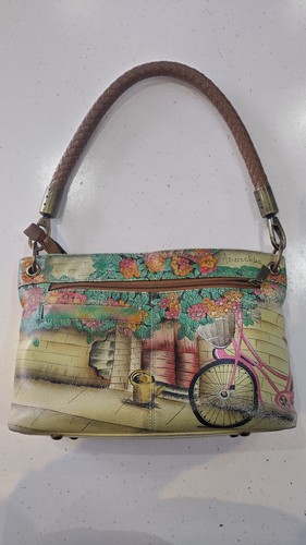 Anuschka hand painted - painted, leather