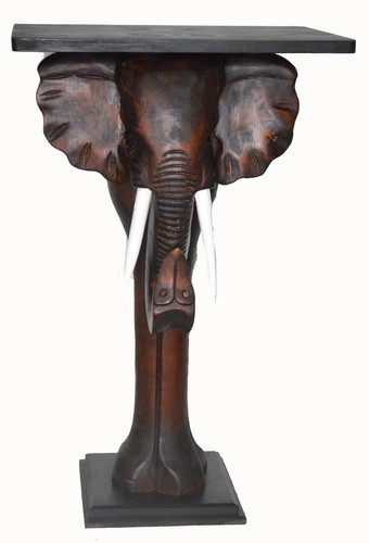 Hand carved wooden - wooden, elephant