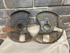 Genuine Mk2 Ford Escort Pair Front Strut Backplate Back Plate Splash Shields