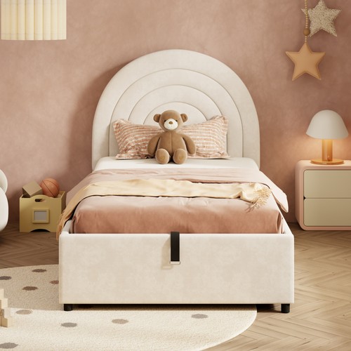 3ft single upholstered bed - upholstered,