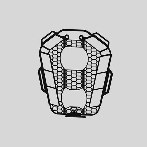 Headlight guard honeycomb - headlight,