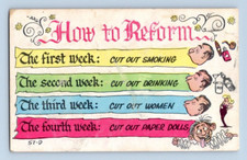 1950'S. COMIC. HOW TO REFORM
