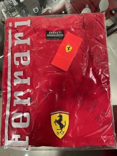 Ferrari vintage red shirt - ferrari,