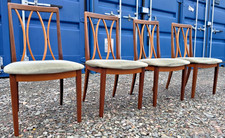 Vintage Retro Mid Century 4 Dining G Plan Teak Chairs 1960 FREE GB Delivery 🚚🚚
