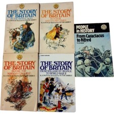The Story of Britain Books by RJ Unstead Illustrated by Victor Ambrus Bundle