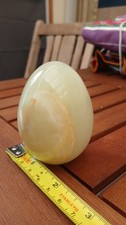 Vintage Onyx Alabaster Egg