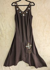 Derhy Y2K Brown Linen