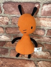 Bing Flop Knitted Toy -Talking Soft Plush 10” CBeebies 2019 - Very Good 