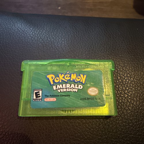 Pokemon gba emerald version - gba,