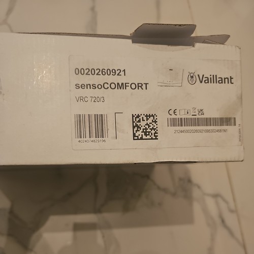 Valliant sensocomfort vrc720 - sensocomfort, vrc720/3
