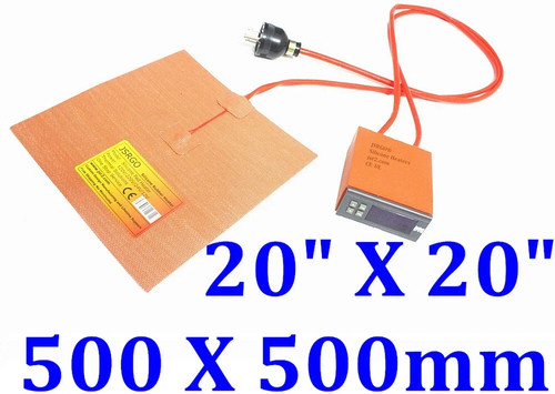 Silicone heater 20 500 - silicone, 20"