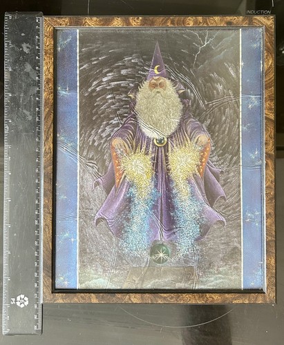 Vintage 80s dufex - wizard, foil